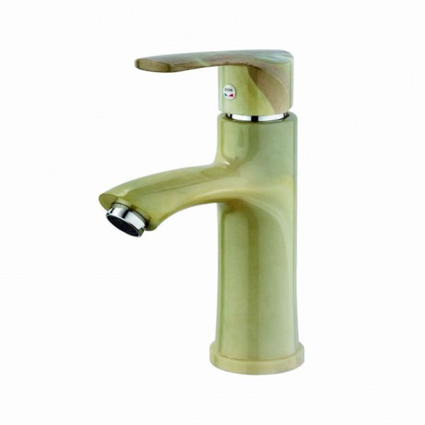 Смеситель для раковины Plstart PL1003-22, хром/мрамор