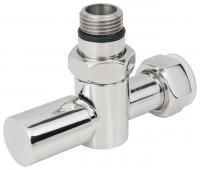 Вентиль запорный (круглый) G 1/2" НР х G 3/4" НГ (Без покрытия) Вентиль запорный (круглый) G 1/2" НР х G 3/4" НГ (Без покрытия)