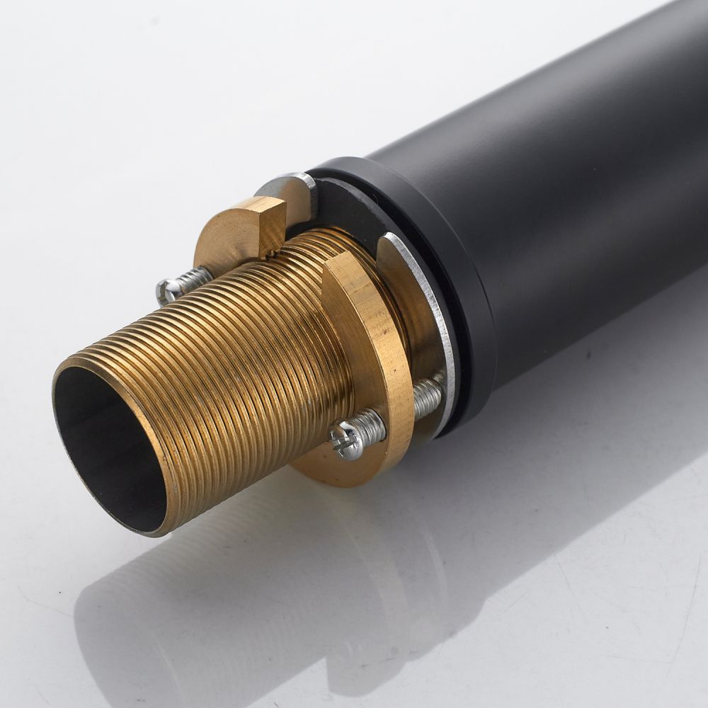 Смеситель для кухни с гибким изливом и режимом "душ" Shevanik S123H-3, черный