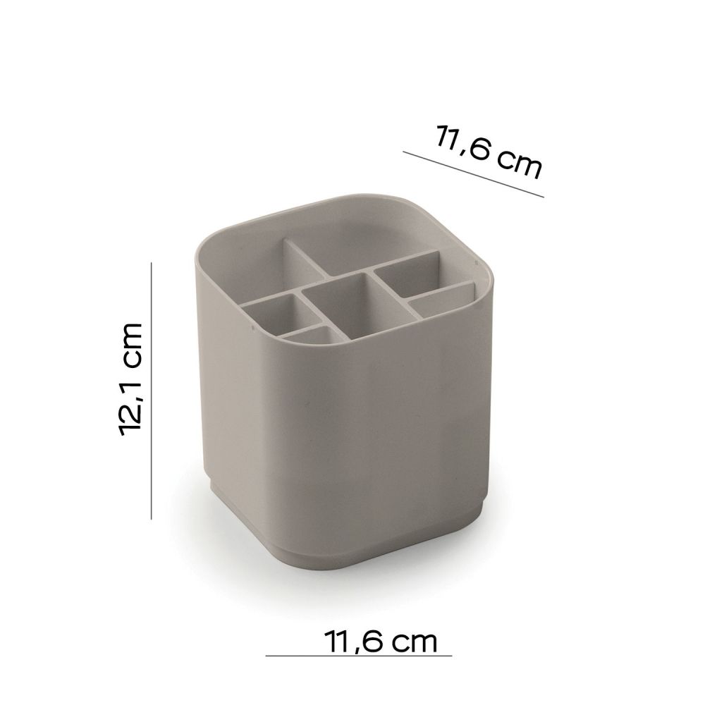 Gedy Seventy, органайзер для зубных щеток, цвет бежевый (без упаковки), артикул 6300(66)