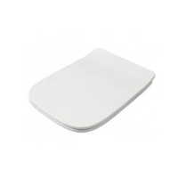 Artceram A16 MINI  Сиденье для унитаза с микролифтом ,  цвет белый, шарниры хром