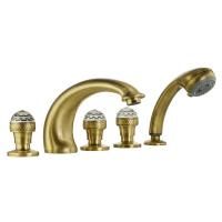 AXO SWAROVSKI См-ль на борт ванны, на 5 отв., бронза