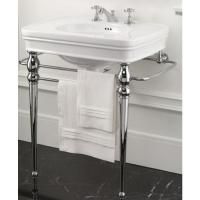 Devon Rose Раковина (70х57 см) с 3 отверстиями под смеситель, цвет: белый