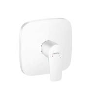 Смеситель для душа, Hansgrohe, Talis E, тип открывания воды-однорычажный, тип регулирования воды-керамический узел смешивания, тип установки-встраиваемый, внутренняя часть-необходимо заказать, цвет-белый матовый Смеситель для душа, Hansgrohe, Talis E, тип открывания воды-однорычажный, тип регулирования воды-керамический узел смешивания, тип установки-встраиваемый, внутренняя часть-необходимо заказать, цвет-белый матовый