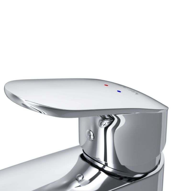 F8092116 Like смеситель для умывальника с донным клапаном, излив 110 мм, хром, шт F8092116 Like смеситель для умывальника с донным клапаном, излив 110 мм, хром, шт