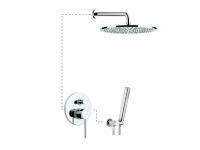 Emmevi Piper, душевой комплект 0002CR, цвет хром Emmevi Piper, душевой комплект 0002CR, цвет хром