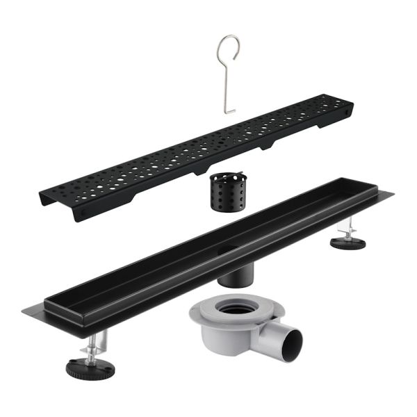 Трап для душа 60см Savol S-DL03H-60, черный