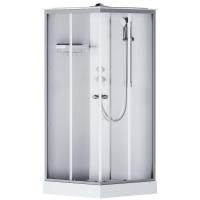 W94C-403-090MT X-Joy Square кабина душевая 90x90, профиль мат.хром, стекло прозрачное W94C-403-090MT X-Joy Square кабина душевая 90x90, профиль мат.хром, стекло прозрачное