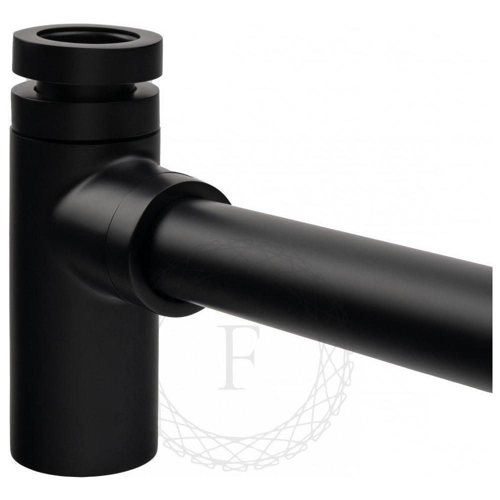 Сифон для раковины FILARETE FL70BL, черный
