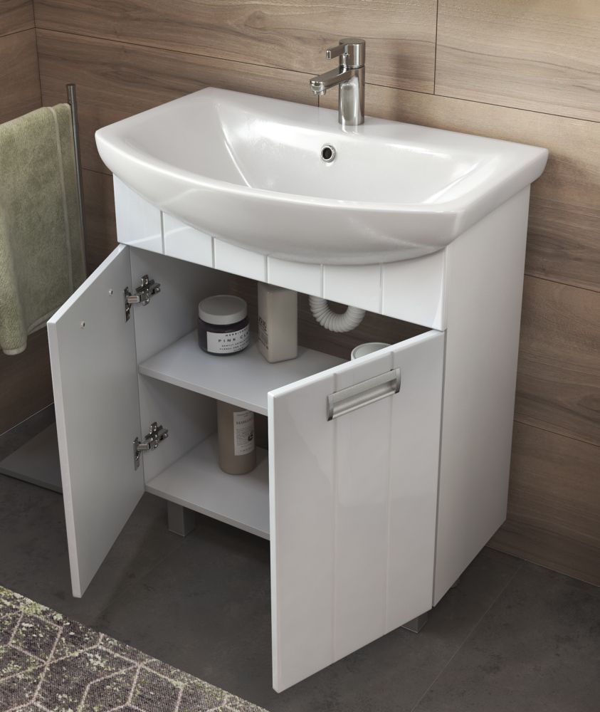 Тумба под раковину напольная VIGO Diana tn.DIA.PAL.70.2D, 70 см, артикул tn.DIA.PAL.70.2D