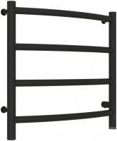 Полотенцесушитель электрический "ГАЛАНТ 4.0" 500х500 правый (Тёмный титан муар)