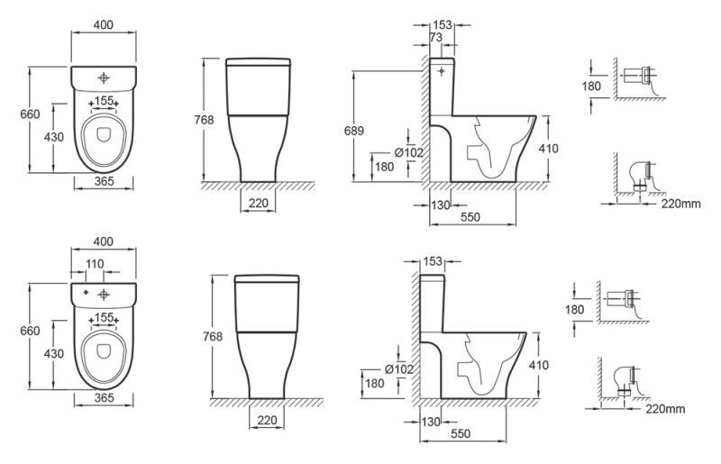 Унитаз «vario» Jacob Delafon 4957CK-00