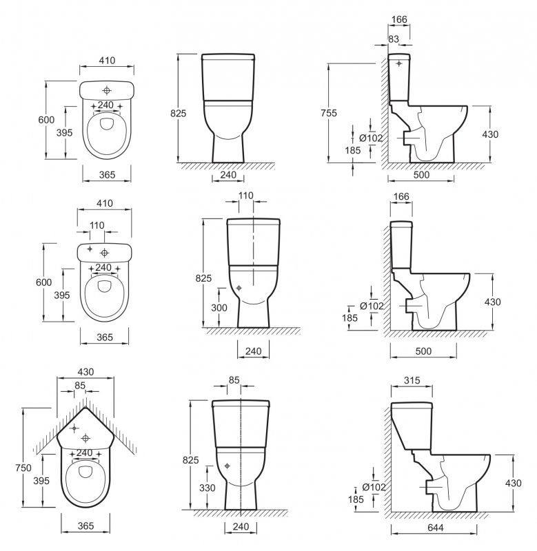 Унитаз напольный JACOB DELAFON ODEON UP 18557K-00 гор. вып. 60*36,5 (белый), шт