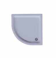 Душевой поддон акриловый Aquatek DPA-0000002 100*100*15 см, 1/4 круга R50, с ножкамии и с фронтальным экраном, без сифона