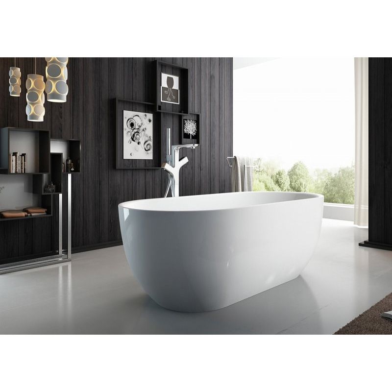 Акриловая ванна BelBagno BB70-1500-800 150х80 без гидромассажа Акриловая ванна BelBagno BB70-1500-800 150х80 без гидромассажа