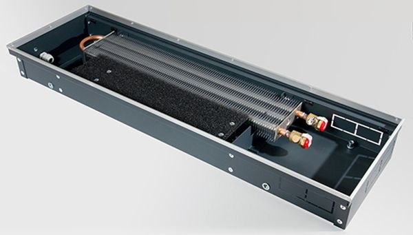 Внутрипольный конвектор Techno Vent KVZV 350-85-1000 без решетки