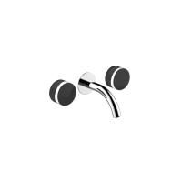 Fantini Nice Смеситель для раковины, встраиваемый, на 3 отв, без донного клапана, излив 150мм (наружняя часть), цвет: хром