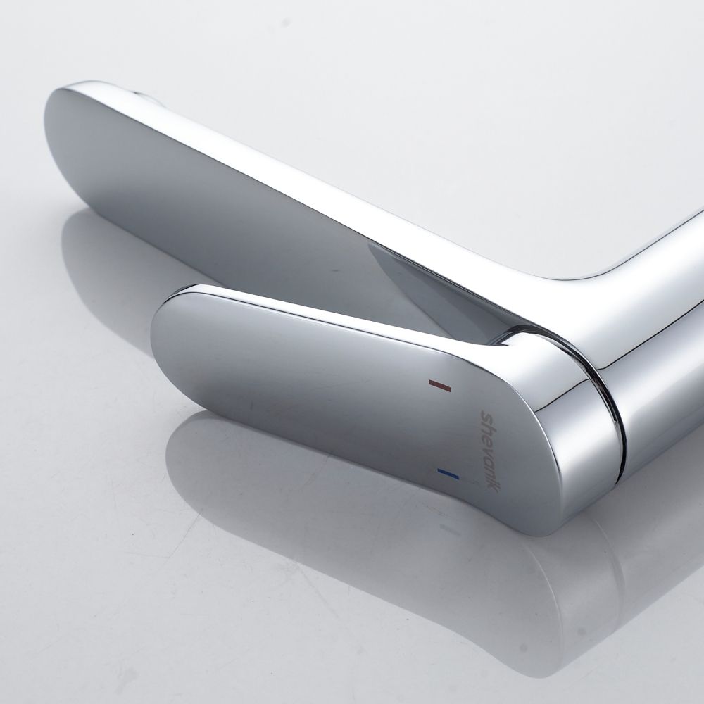 Смеситель для раковины высокий Shevanik S4311, хром