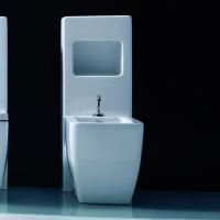 KERASAN бачок напольный UNICA для биде, белый