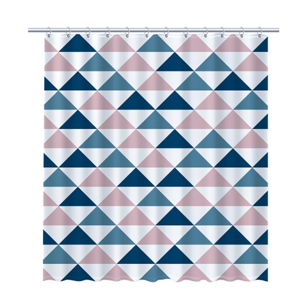 Штора для ванной комнаты FIXSEN DESIGN FX-1504, разноцветный