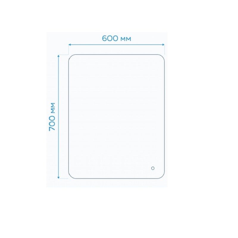 Зеркало Maretti Florenza FL146070P16EL 60x70 см, артикул FL146070P16EL