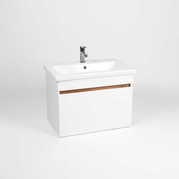Тумба VIANT "Мальта" 1 ящик подвесная 430х560х500 под раковину .S-UM-COM60/1-w (COMO 60) (VMAL60CO-T1YP)