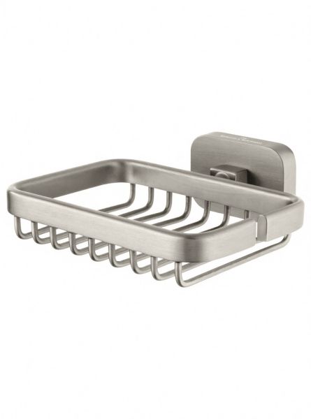 Мыльница с держателем WONZON & WOGHAND GRAFFITY, Брашированный никель (WW-9324-BN)