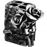 Держатель зубных щеток Art&Max Rose AM-B-0091B-T Серебро