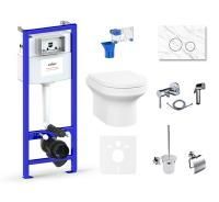 Комплект 10 в 1 Lavinia Boho Grance Hill Rimless 75110767, премиум с каменной клавишей