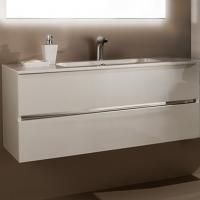 Тумба с раковиной SanVit Кубэ-2 75 kkube2075 в цвете Ral подвесная Белый глянец