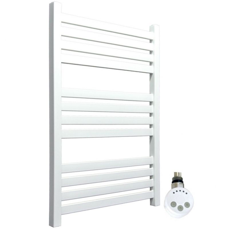 Электрический полотенцесушитель Ника Modern ЛМ 6 80x50 масляный Белый 12 перекладин