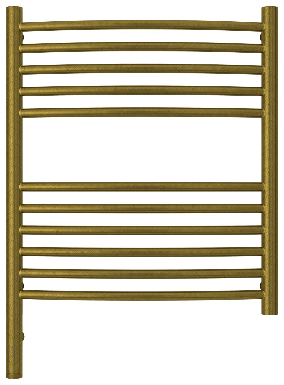 Полотенцесушитель электрический "БОГЕМА 3.0" 600х500 / МЭМ левый (Состаренная бронза)
