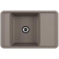 Кухонная мойка Акватон Беллис 78 1A725032BS250 Серый шелк