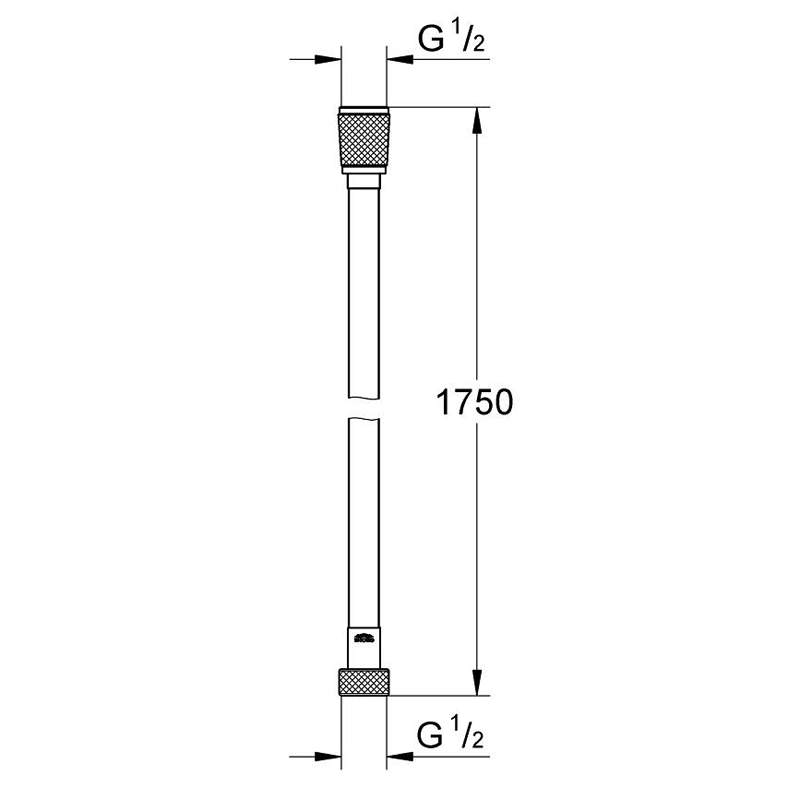 Душевой шланг пластиковый GROHE 28388KF1 Душевой шланг пластиковый GROHE 28388KF1