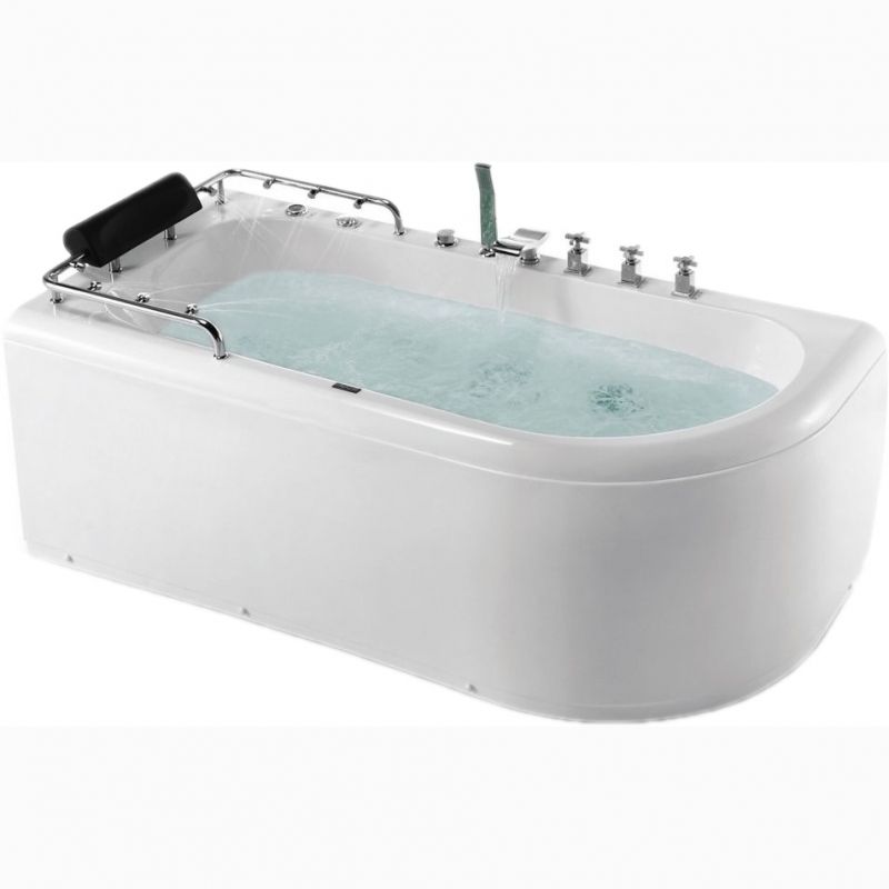 Акриловая ванна SSWW W0827 170х85 L с гидромассажем