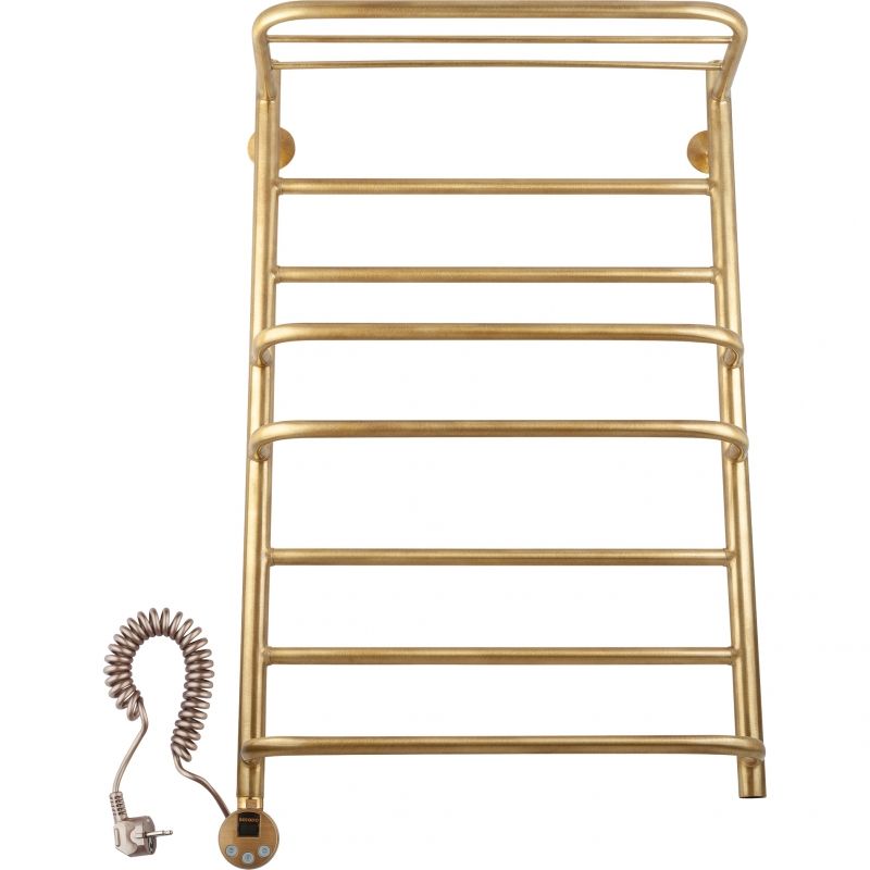 Электрический полотенцесушитель Secado Верона 2 50х80 с полкой Бронза