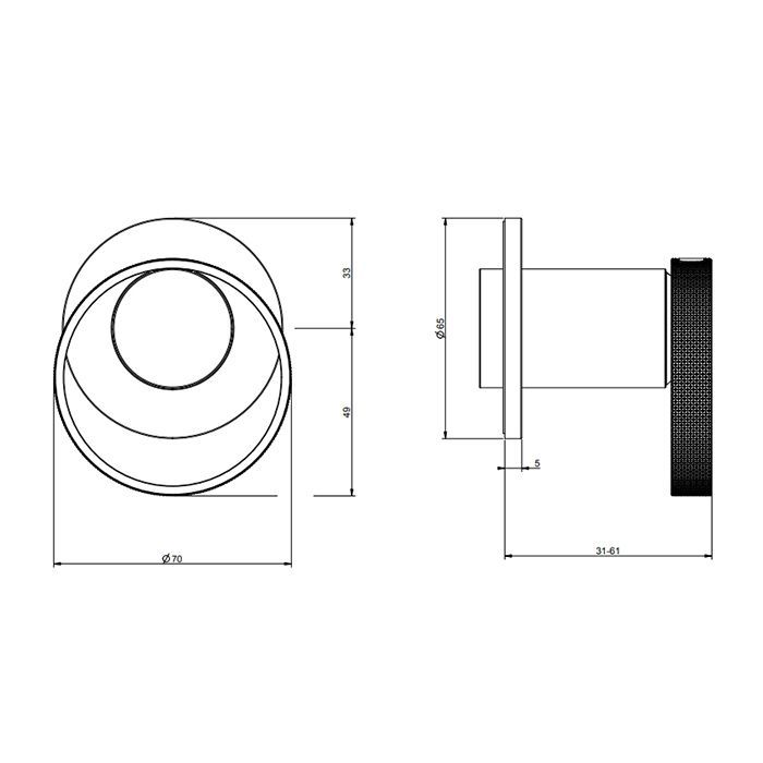 GESSI ANELLO Смеситель для раковины встраиваемый, однорычажный, цвет Finox Brushed Nickel