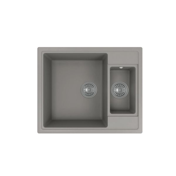 Кухонная мойка Florentina ЛИПСИ 20.465.D0620.307, серый шёлк