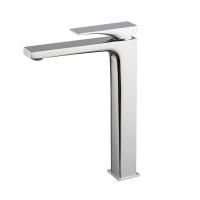 Смеситель для раковины, Fima Carlo Frattini, Zeta, тип открывания воды-однорычажный, монтаж-на раковину/столешницу, отверстия для монтажа-1, высота, мм-288, вынос излива, мм-165, донный клапан-есть, тип подводки-гибкий, стандарт подвода воды-3/8", цвет-хр