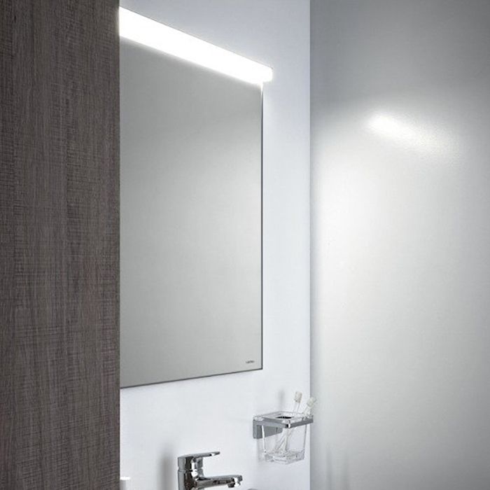 Светильник, Laufen, Frame25, ш 400, горизонтальный, для зеркал с рамой, цвет-черный матовый