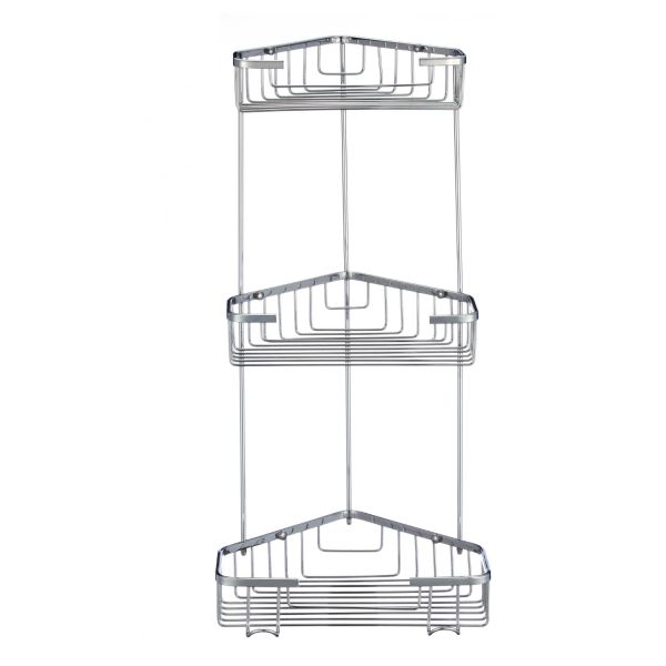 Полка угловая Savol S-002832-3, хром