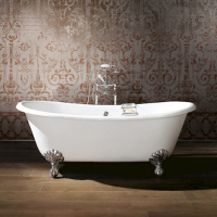 Devon Слив-перелив для ванны ADMIRAL (и еще 9 типов ванн) , с декоративной цепочкой, цвет: хром (без сифона и патрубка выпуска)