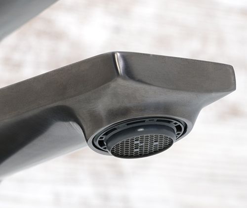 Смеситель для раковины WasserKRAFT Wiese 8403 Оружейная сталь