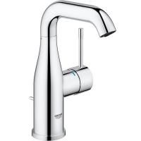 Смеситель для раковины GROHE Essence+ с донным клапаном и средним изливом, хром (23462001) Смеситель для раковины GROHE Essence+ с донным клапаном и средним изливом, хром (23462001)