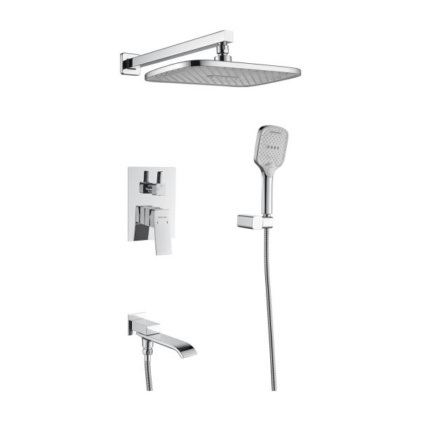 Душевая система встраиваемая Shevanik S4035, хром
