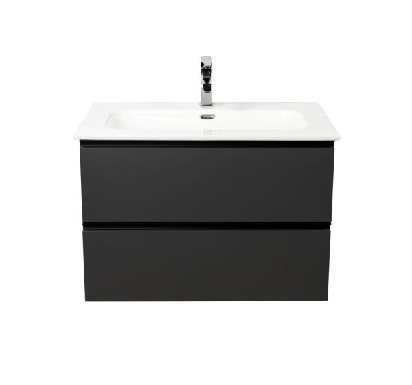 Комплект мебели Visobath Granada, 800 мм, цвет пепельный матовый лак (Ceniza)