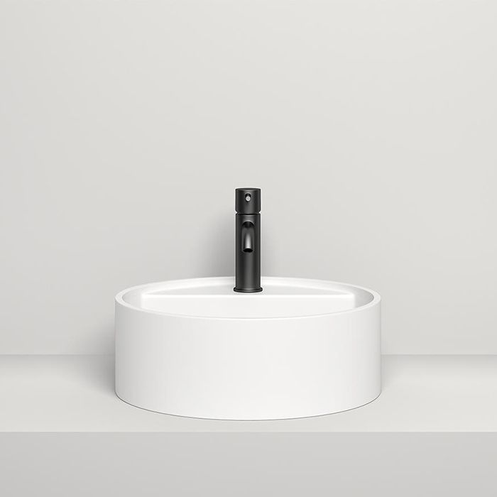 Salini ARMONIA TOP 202 Раковина на столешницу 450х450х116мм, с отв.под смеситель, мат-л: S-Stone, матовый, белый. Salini ARMONIA TOP 202 Раковина на столешницу 450х450х116мм, с отв.под смеситель, мат-л: S-Stone, матовый, белый.