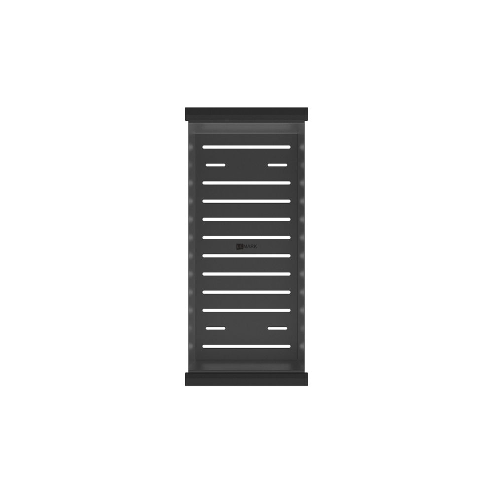 Коландер универсальный Lemark для моек глубиной чаши от 400 до 420 мм цвет: чёрный матовый (9952174), артикул 9952174