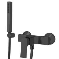 FIMA|Carlo Frattini Fit Смеситель для душа, настенный, с душ. комплектом, цвет: черный матовый FIMA|Carlo Frattini Fit Смеситель для душа, настенный, с душ. комплектом, цвет: черный матовый