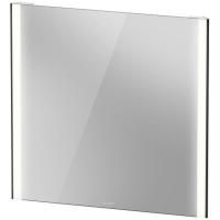 Duravit XViu Зеркало с подсветкой 800x820x40мм, сенсорное управление, цвет: черный матовый